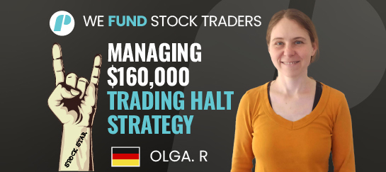 TTP trader - Olga talks about trading halt strategy