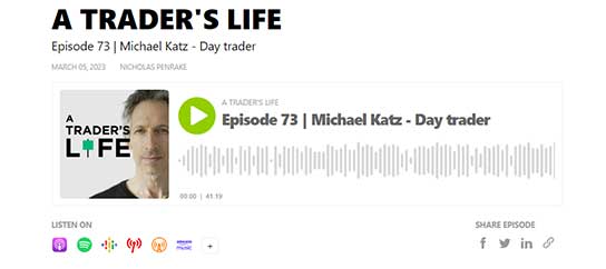 traders life podcast