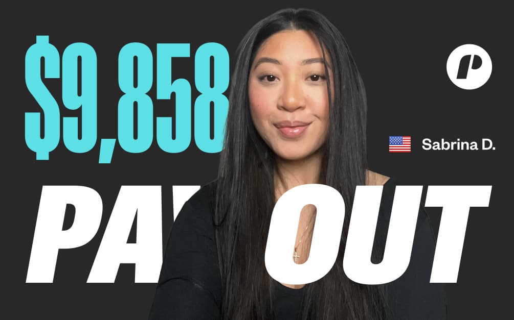 $9,858 payout - Sabrina D - payout interview