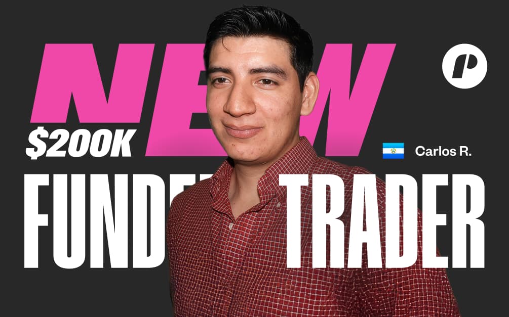 200K MAX funded trader Carlos R from Nicaragua