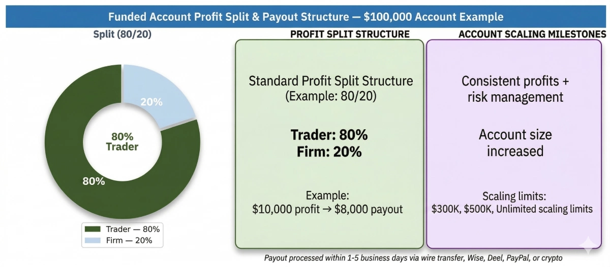 The Funded Stocks Account, Payouts, and Profit