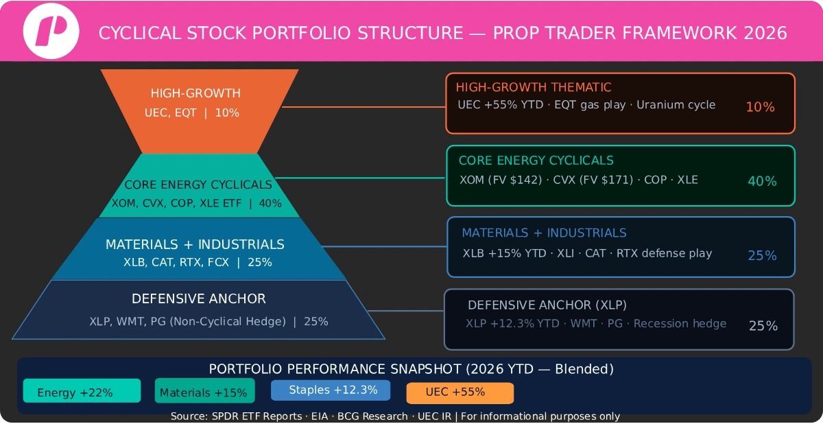 Cyclical Portfolio Structure for Prop Traders
