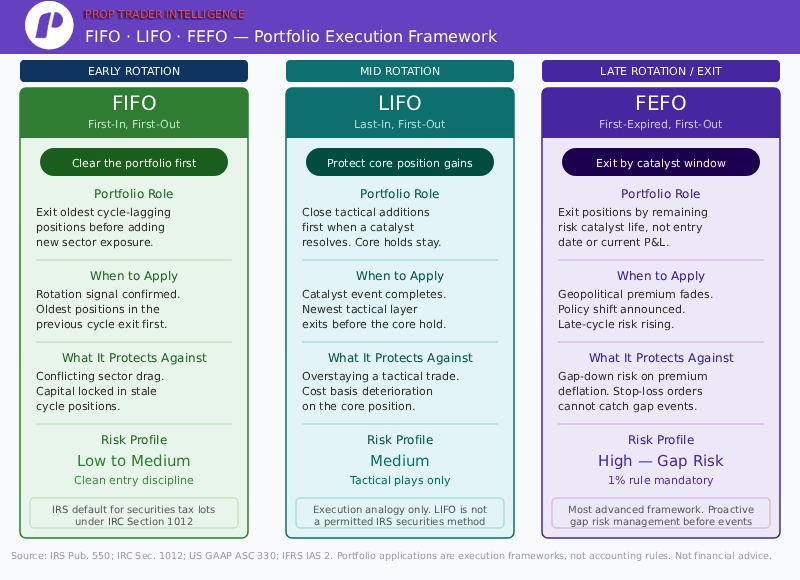 Three Stock Rotation Systems for Finance: FIFO, LIFO, and FEFO